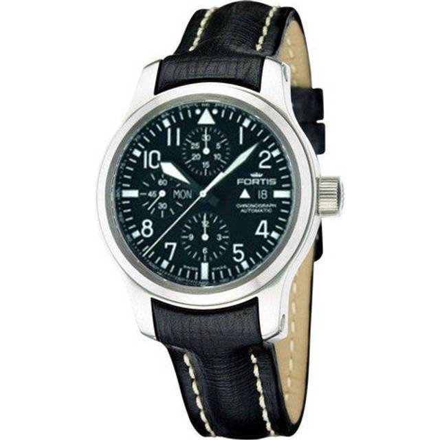 Fortis B-42 Flieger Chronograph D - Black