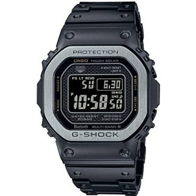 Casio g-shock gmw-b5000mb-1jf full metal black digital bluetooth wrist watch