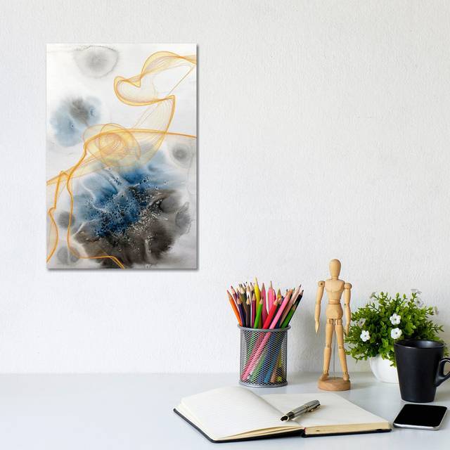 Coastal Watercolor Abstract III by Irena Orlov - Wrapped Canvas Graphic Art (20.32 cm H x 30.48 cm W)