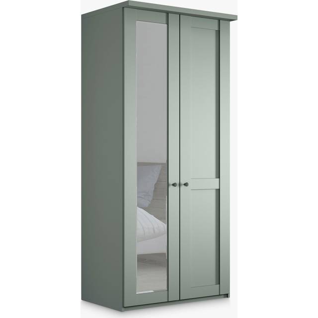 John Lewis Marlow 100cm Hinged Wardrobe with Left Mirror
