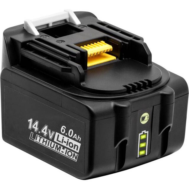 (5.0Ah) LED Light MAK-14.4B-Li 5.0Ah/6.0Ah Power Tool Replacement Battery 14.4V Tool For Makita BL1430 BL1440 BL1450 BL1460