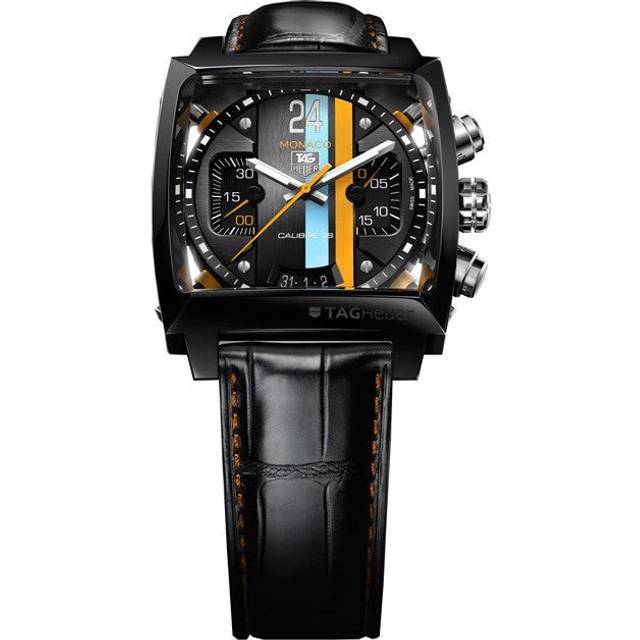 TAG Heuer Watch Monaco Automatic Chronograph D - Black