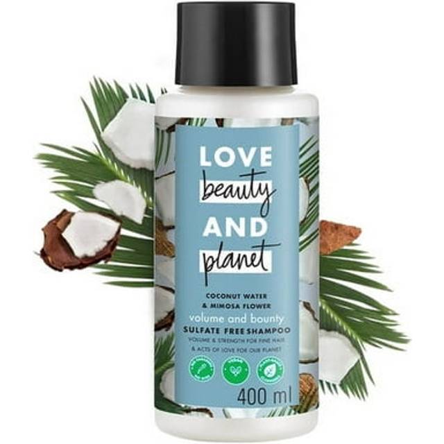 Love Beauty and Planet Silicone & Sulfate-Free Coconut Water & Mimosa Flower Vegan Shampoo 13.5 fl oz