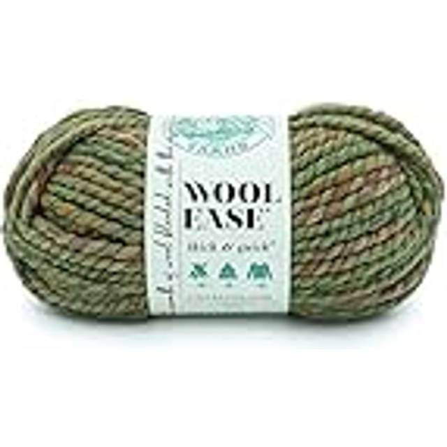 Lion Brand Yarn Wool-Ease Thick & Quick Yarn  Soft and Bulky Yarn for Knitting  Crocheting  and Crafting  1 Skein  Marsh