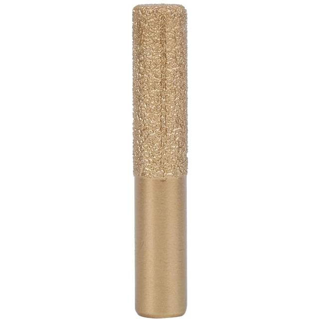 12.7X13.5X75mm Diamond Bits Brazed Diamond Straight Router Bit Cutting of Stone Quartz Stone Trimming Machine