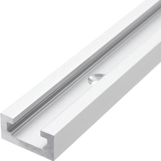 (300mm) 300-1220mm T-track T-slot Miter Track Jig T Screw Fixture Slot 3/4 x 3/8 Inch For Table Saw Router Table Woodworking Tool