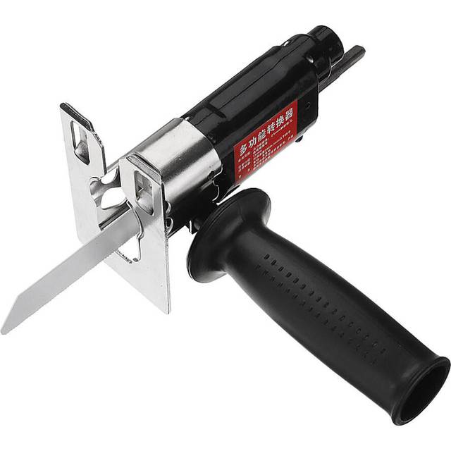 Multifunction Reciprocating Saw Attachment Change Electric Drill Jig Saw Metal File for Wood Metal Cutting