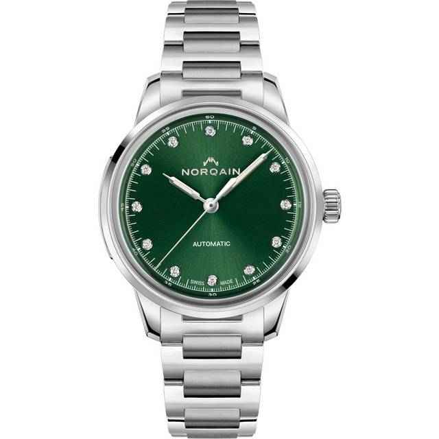 Norqain Freedom 60 Emerald Green Diamond Bracelet