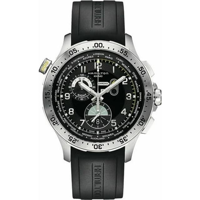 Hamilton Watch Khaki Aviation Chrono Worldtimer D
