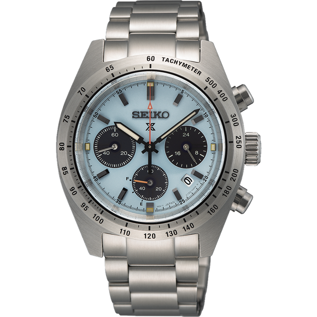 Seiko Watch Prospex Speedometer Solar Speedtimer Chronograph Limited Edition