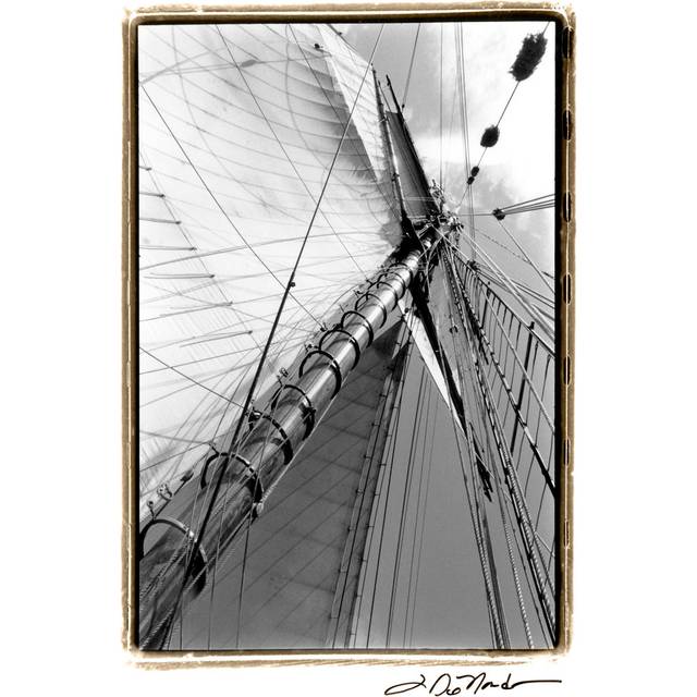 Set Sail II by Laura DeNardo - Wrapped Canvas Photograph (30cm H x 20cm W x 3.8cm D)