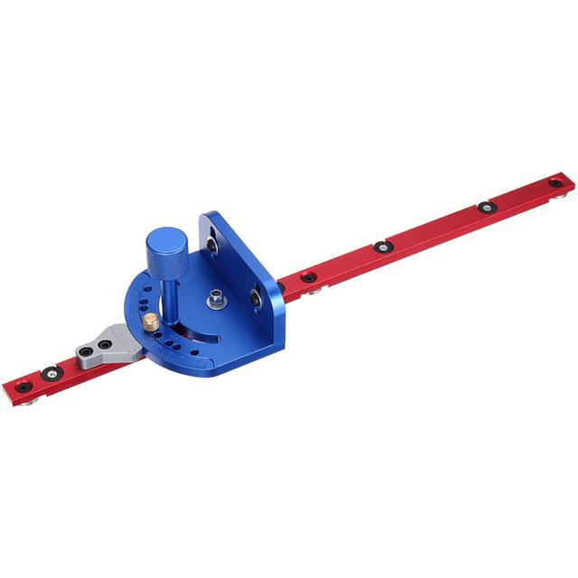 450mm B Type 0-90 Degree Angle Miter Gauge Sawing Assembly Ruler Woodworking Tool for Table Saw Router