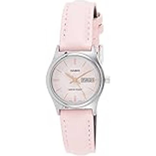 CASIO Quartz Waterproof White Analog - WHITE - Free