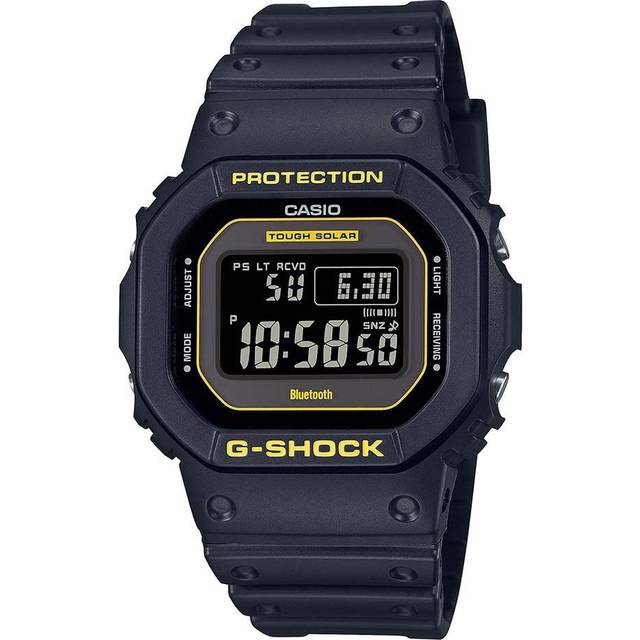 G-Shock 5600 Black Caution Yellow Mens