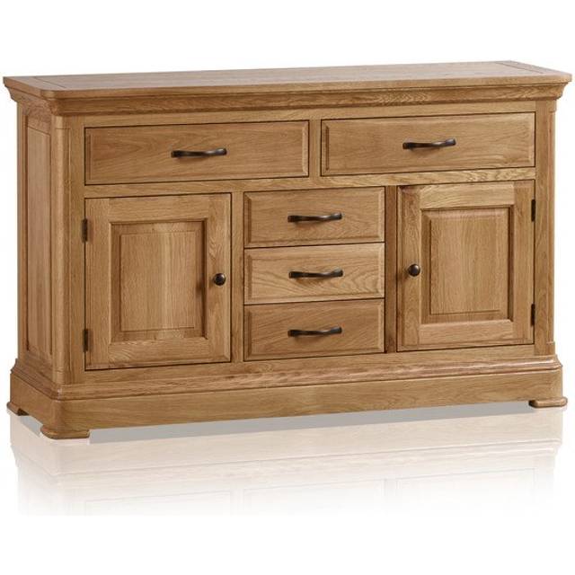 Natural Solid Oak Sideboards - Large Sideboard - Canterbury Range - Oak Furnitureland