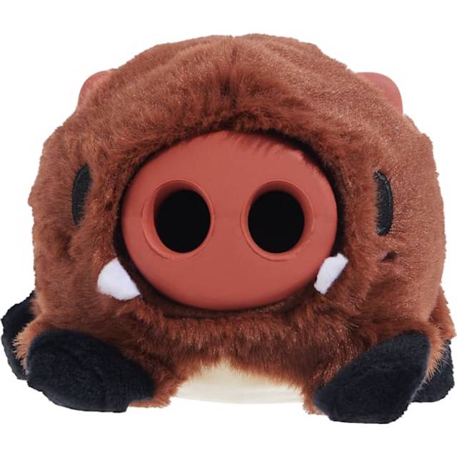 Bark Wild Boris 2 In 1 Plush & Rubber Treat Dispenser Dog Toy