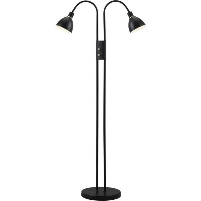 Nordlux Ray dubbel golvlampa 160 cm Svart