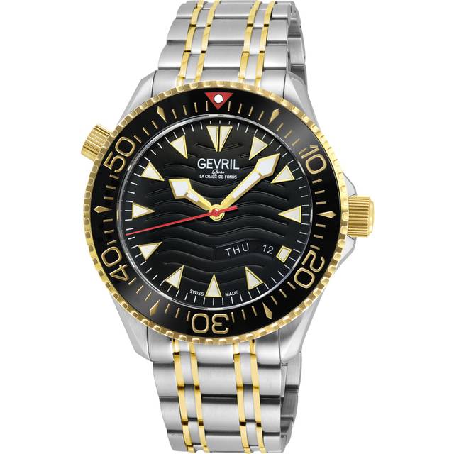 Hudson Yards 48832B Swiss Automatic 3 Hands, SW200 Movement Tungsten Ring, Damascus Steel Dial Watch - Multi - One Size