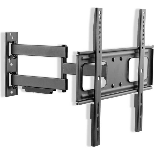 Laux Articulating Arm Universal Wall Mount for 32"-55" Flat Panel Screens - Black (43cm H X 48cm W)