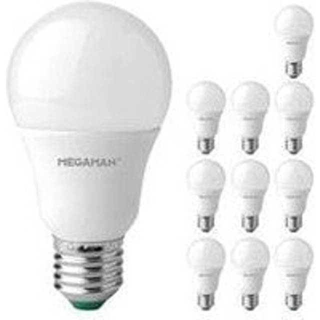 Megaman 9.6W LED GLS E27, 2700K (10 Pack) - 710466E