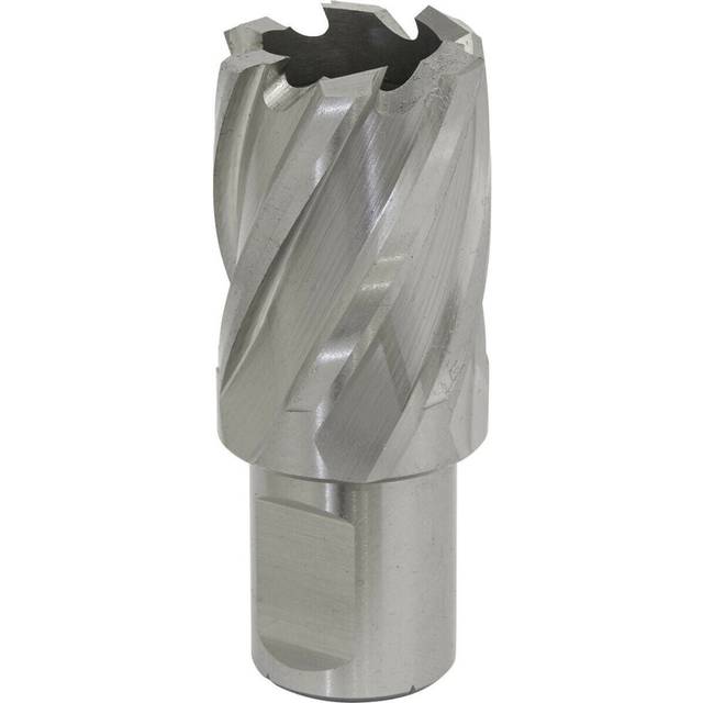 24mm x 25mm depth rotabor cutter - m2 steel annular metal core drill 19mm shank