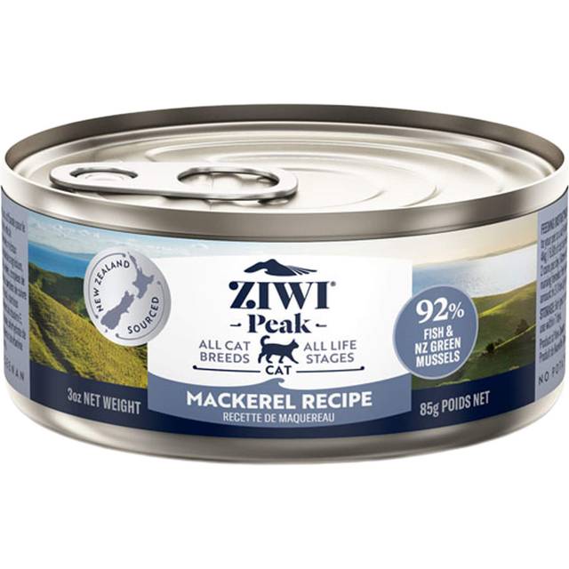 ZIWI PEAK Cat Wet Mackerel Recipe Tin | Size: 24*85g