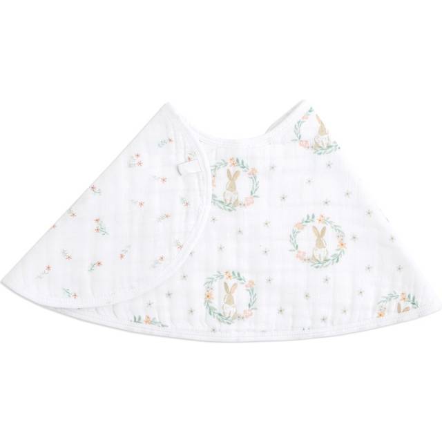 Aden + Anais Essential Cotton Muslin Burpy Bibs - Blushing Bunnies/Bunny Portrait (23-19-323)