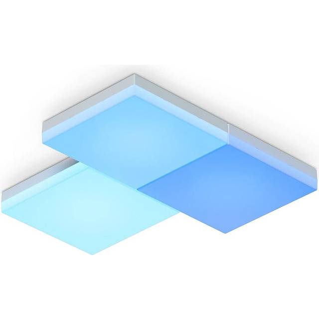 Nanoleaf Skylight Smart Modular Ceiling Light Starter Kit, 3 LED Panels