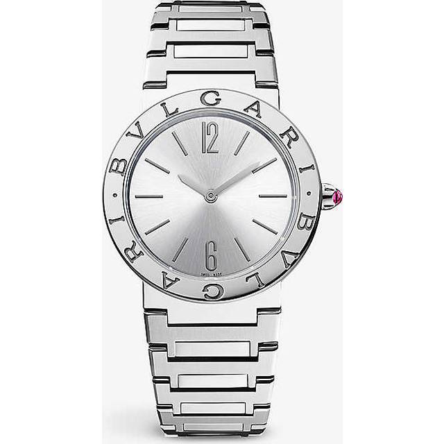 Stainless Steel Bvlgari Bvlgari Lady Watch - Grey - 33mm
