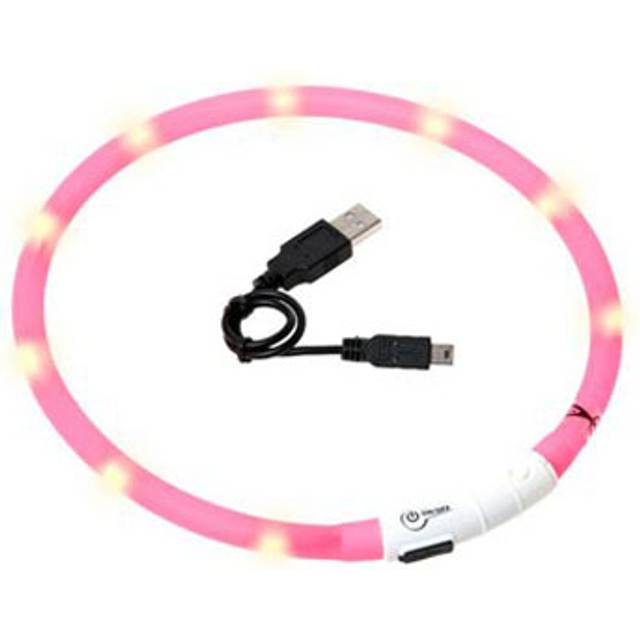 Dog Collar With Flashing Light Led