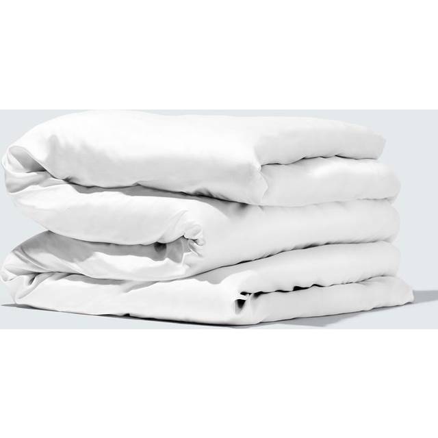 Silky Bamboo Duvet Cover, Pearl White (200x210 cm)