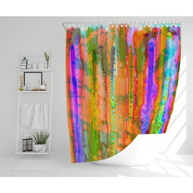 Carousel Designer Shower Curtain (167cm H X 167cm W)