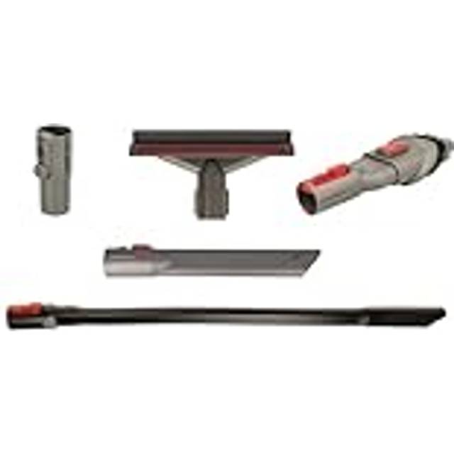 Vhbw - 5-Part Vacuum Cleaner Nozzle Set compatible with Dyson V11 Klick Extra, Animal Extra, Complete Extra, Absolute Extra Pro Vacuum Cleaners Grey