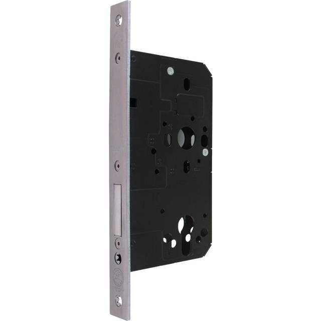 Latch Lock and Bolt - Satin Stainless Steel (23.5cm H x 2.4cm W x 0.3cm D)
