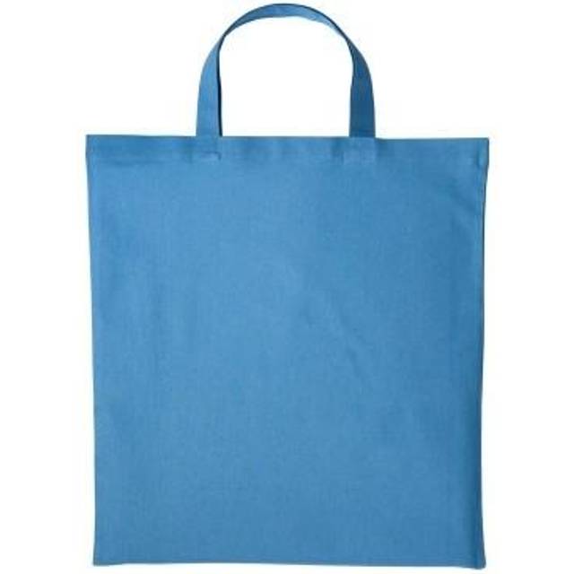 (One Size, Airforce Blue) Nutshell Cotton Short Handle Shopper
