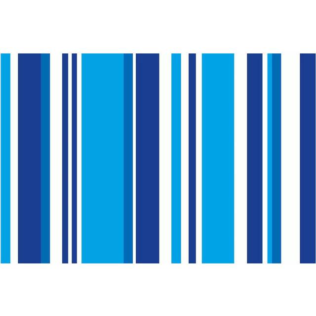 Cobalt Baby Blue by Latitude Run - Wrapped Canvas Painting (20.32 cm H x 30.48 cm W)