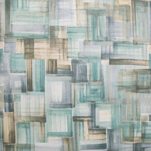 Arohan Glimmery Brush Stroke Design 8.5m x 70cm Wallpaper Roll - Aqua (25,908cm L X 177.8cm W)
