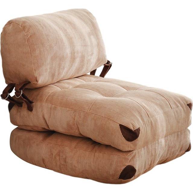 Hanah Home - 1-sits soffa-bädd-Nivea - Brun