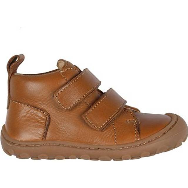 Bisgaard Unisex barn Karel kardborreband sneakers, konjak, 21 EU