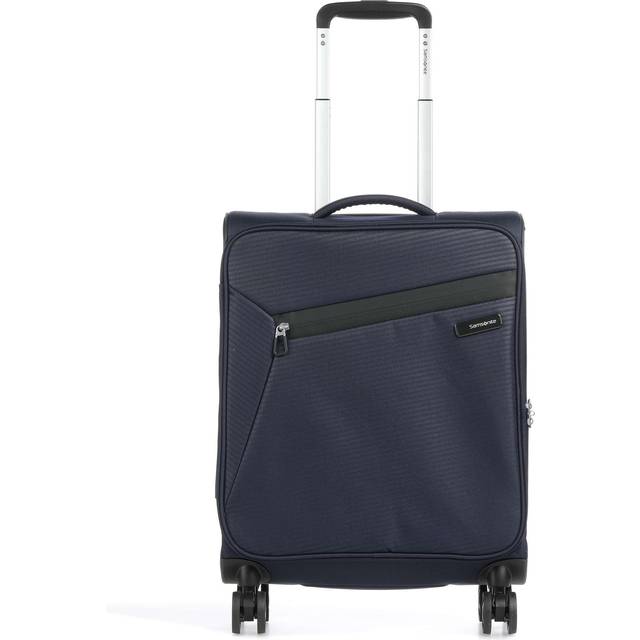Samsonite Litebeam - Spinner S, Handbagage, 55 cm, 39 L, Blue (Midnight Blue)