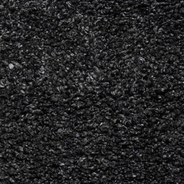 Think Rugs Sierra Dark Grey Rectangle 120 x 170cm Polypropylene Plain Shaggy 9000, Blue