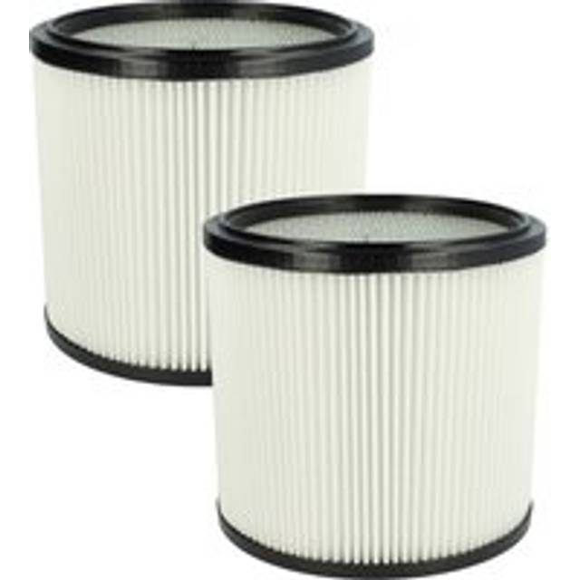 Vhbw - Set 2x Replacement Filters compatible with Starmix gs 3078 pz, 2078 pz Vacuum Cleaner - Cartridge Filter, Polyester