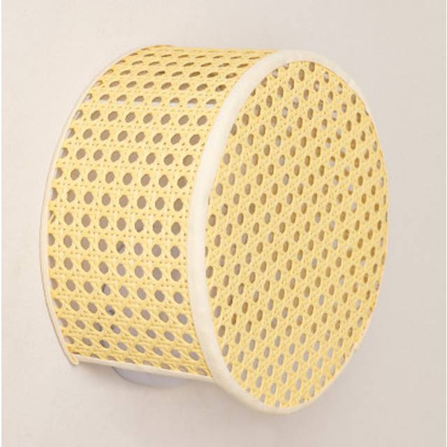 Rattan Wall Sconce Cram Natural Sklum