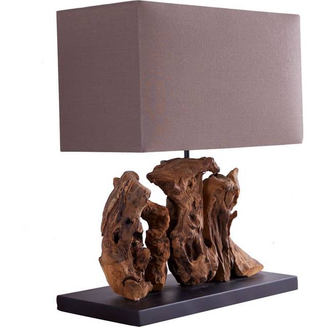 Ahmeek 50Cm Brown Table Lamp (50cm H X 40cm W X 20cm D)