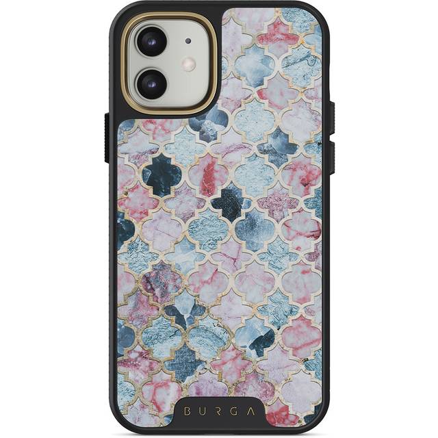 Pink Beach - Mosaic iPhone 11 Case, Elite Dark / Gold