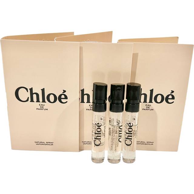 Chloe Eau De Parfum Sample Perfume WOMEN Spray 1.2 ml / 0.04 oz - set of 3