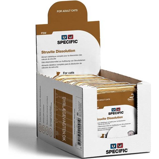 Specific FSW Struvite Dissolution 100g. Kattefoder mod