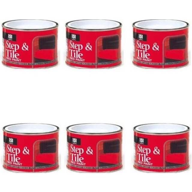 151 Step & Tile Red Paint 180ml (0100/DY022A) (Pack of 6)