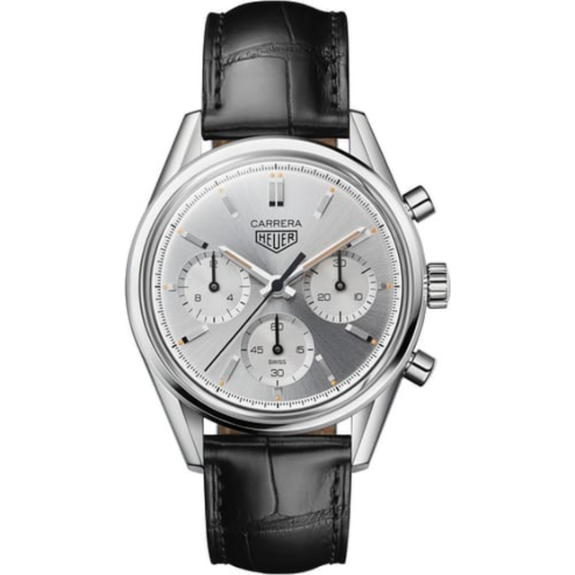 TAG Heuer Watch Carrera Calibre Heuer 02 160th Silver Limited Edition - Silver