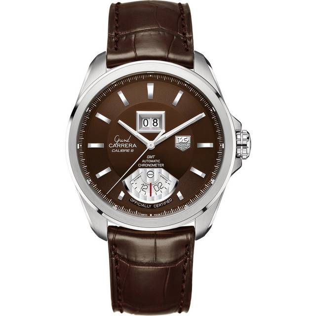 TAG Heuer Watch Grand Carrera GMT Grande Date Calibre 8 - Title Brown